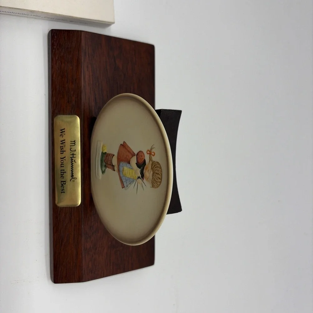 Goebel Hummel miniature collector plate titled 